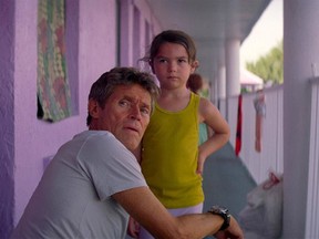 Willem Dafoe and Brooklynn Prince.