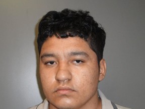 FILE - This undated file photo provided by the Franklin County, N.C., Sheriff's Office shows Oliver Funes Machada. The 19-year-old Machada is accused of decapitating his mother and his attorney, Boyd Sturges, said Wednesday, Oct. 11, 2017, that a judge had him involuntarily committed to a state psychiatric hospital. (Tanya Creech/Franklin County Sheriff's Office via AP, File)