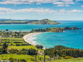 The Otago Peninsula, Dunedin.