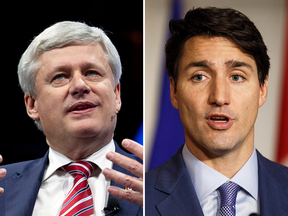 Former prime minister Stephen Harper has written that he fears "the NAFTA re-negotiation is going very badly" for Justin Trudeau's government.