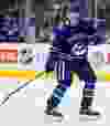Vancouver Canucks forward Brock Boeser skates against the Edmonton Oilers on Sept. 30.