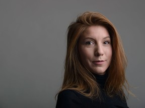 Swedish journalist Kim Wall's headless torso was found six weeks in waters off Copenhagen. She is seen in a 2015  portrait.