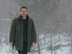 Fassbender in The Snowman.