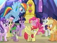 A still from My Little Pony.