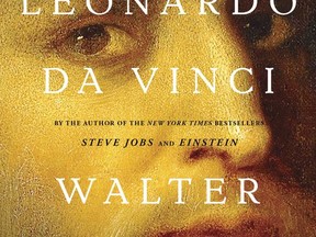 This cover image released by Simon & Schuster shows "Leonardo da Vinci," by Walter Isaacson, on sale Oct. 17. (Simon & Schuster via AP)