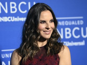 FILE - In this May 15, 2017 file photo, actress Kate Del Castillo attends the NBCUniversal Network 2017 Upfront in New York. Del Castillo stars in a three-part docuseries, "The Day I Met El Chapo," on Netflix. (Photo by Evan Agostini/Invision/AP, File)
