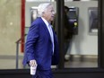 New England Patriots NFL football team owner Robert Kraft arrives for meeting at the league headquarters in New York, Tuesday, Oct. 17, 2017.