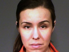 FILE - This undated file booking photo provided by the Arizona Department of Corrections shows Jodi Arias. Arias has sued her former defense attorney, L. Kirk Nurmi, over a tell-all book, claiming passages are personally disparaging or violate the rules of ethical conduct for lawyers. (Arizona Department of Corrections via AP, file)