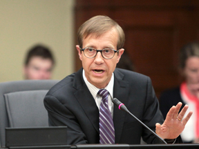 Peter Wallace, then-Secretary of the Cabinet in the Dalton McGuinty government, testifies before a committee in 2013 regarding the Ontario gas plant scandal.