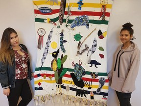 The blankets helped inspire the conversations that form the heart of reconciliation.