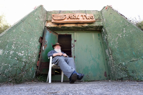 How a Canadian built a DIY nuclear bunker from 42 buried buses and ...