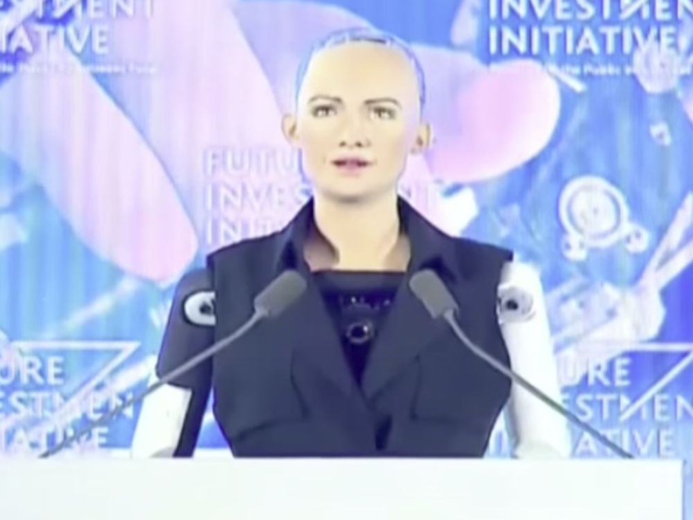 Saudi Arabia, which denies women equal rights, makes Sophia the robot a