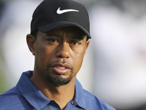 In this Feb. 2 file photo, Tiger Woods is shown at the Dubai Desert Classic.