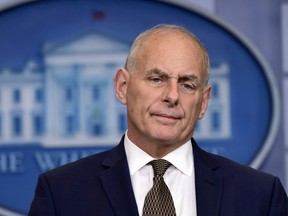 White House Chief of Staff John Kelly.