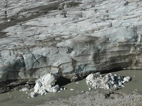 A German mountaineer was found in a 30-metre deep glacier crevice in Austria.