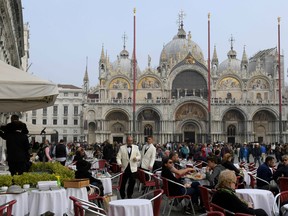 A British tourist has written to the mayor of Venice to complain about the price of his seafood lunch.