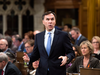 Finance Minister Bill Morneau during question period in the House of Commons on Monday, Nov. 27, 2017.