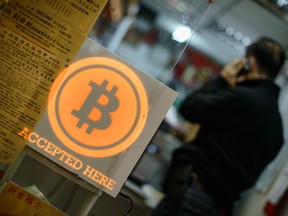 Bitcoin has risen nearly 825 per cent in the past year alone, to about US$5,700