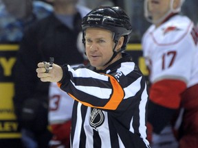 Former NHL referee Kerry Fraser in a photo from March 2010.