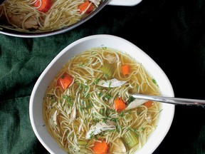 Grandma-Style Chicken Noodle Soup from Smitten Kitchen Every Day.