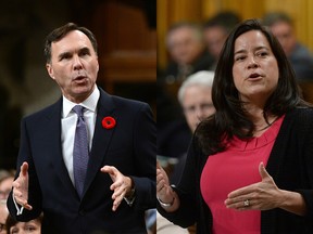 Bill Morneau and Jody WIlson-Raybould were the only two cabinet ministers to hold indirect assets without a blind trust.