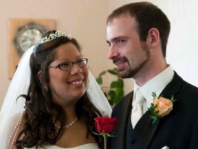 Nikiyah Mulak-Dunn says her husband Benjamin Dunn are shown in this facebook handout image provided Nikiyah Mulak-Dunn. Mulak-Dun says her husband ‚Äî who was the North Bay, Ont., family's sole breadwinner ‚Äî had been working as a trucker for at least a decade and drove that same route regularly. THE CANADIAN PRESS/HO