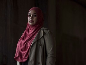 Masuma Khan poses in Halifax on Saturday, October 28, 2017. The Dalhousie Student Union says women of colour are under attack and the university is failing to support them. THE CANADIAN PRESS/Darren Calabrese