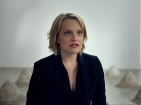 This image released by Magnolia Pictures shows Elisabeth Moss in a scene from "The Square." THE CANADIAN PRESS/ AP-Magnolia Pictures via AP