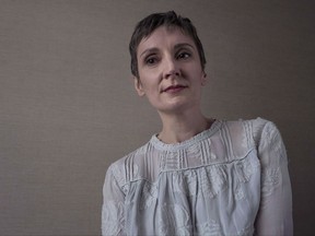 Irish animator and filmmaker Nora Twomey poses for a photo as she promotes the movie "The Breadwinner," at the Toronto International Film Festival in Toronto on Sunday, September 10, 2017. THE CANADIAN PRESS/Chris Young