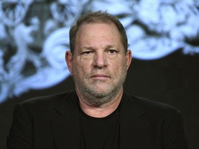 In this Jan. 6, 2016, file photo, producer Harvey Weinstein participates in a panel at the A&E 2016 Winter TCA in Pasadena, Calif. There are several advantages to an Ontario woman's plan to sue Weinstein over alleged sexual assaults, say legal experts who believe civil court offers better prospects for a victim. THE CANADIAN PRESS/AP-Photo by Richard Shotwell/Invision/AP, File