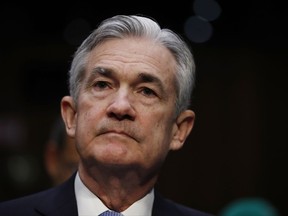 Jerome Powell, President Donald Trump's nominee for chairman of the Federal Reserve, sits in the audience before being called to testify during a Senate Banking, Housing, and Urban Affairs Committee confirmation hearing on Capitol Hill in Washington, Tuesday, Nov. 28, 2017. (AP Photo/Carolyn Kaster)