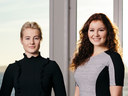 Katharina, left, and Alexandra Andresen.