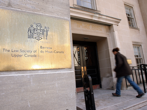The Law Society of Upper Canada office in Toronto.