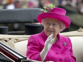 Queen Elizabeth II, pictured on June 22, 2017.