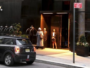 This Tuesday, Dec. 6, 2016 file photo shows the Trump Soho hotel in New York. The Trump Organization is ending its licensing deal with the Trump SoHo hotel in New York amid reports that the property has struggled to attract business, Wednesday, Nov. 22, 2017. (AP Photo/Seth Wenig, File)