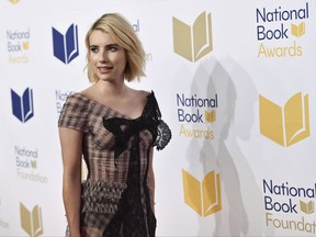 Actress Emma Roberts attends the 68th National Book Awards Ceremony and Benefit Dinner at Cipriani Wall Street on Nov. 15, 2017, in New York. (Photo by Evan Agostini/Invision/AP)