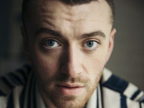 In this Nov. 2, 2017 photo, musician Sam Smith poses for a portrait in New York to promote his latest album, "The Thrill of It All." (Photo by Victoria Will/Invision/AP)