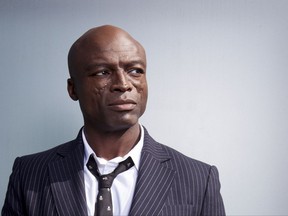 In this Oct 18, 2017 photo, Grammy Award-winning singer Seal poses for a portrait to promote his new album "Standards" at the London Hotel in West Hollywood, Calif. His tenth studio album was recorded with a band that included musicians who performed alongside Frank Sinatra and Ella Fitzgerald. (Photo by Rebecca Cabage/Invision/AP)