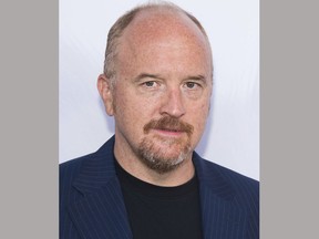 FILE - In this June 25, 2016 file photo, Louis C.K. attends the premiere of "The Secret Life of Pets" in New York. Louis C.K.'s longtime manager is apologizing for not taking complaints about his client's sexual misconduct more seriously. Dave Becky says in a lengthy statement Monday that he misunderstood the nature of the allegations by a female comedy duo in 2002. (Photo by Charles Sykes/Invision/AP, File)