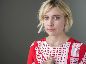 In this Oct. 6, 2017 photo, Greta Gerwig poses for a portrait in New York to promote her film, "Lady Bird." (Photo by Scott Gries/Invision/AP)