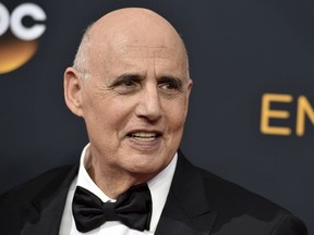 FILE - In this Sept. 18, 2016 file photo, Jeffrey Tambor arrives at the 68th Primetime Emmy Awards at the Microsoft Theater in Los Angeles. In an ambiguous statement Sunday, Nov. 19, 2017, Tambor says he doesn't see how he can return to the Amazon series "Transparent" following two allegations of sexual harassment against him. He also says that the idea that he would deliberately harass anyone is untrue. (Photo by Jordan Strauss/Invision/AP, File)