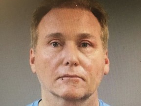 This photo provided by the Warren County Regional Jail shows Rene Boucher, who has been arrested and charged with assaulting and injuring U.S. Sen. Rand Paul of Kentucky. Kentucky State Police said in a news release Saturday, Nov. 4, 2017 that Paul suffered injuries when 59-year-old Rene Boucher assaulted him at his Warren County home on Friday afternoon. (Warren County Regional Jail via AP)