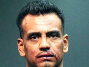 This undated photo provided by the Santa Ana Police shows Israel Perez Rangel. Rangel, charged with stealing a $300,000 Ferrari, was arrested in Santa Ana, Calif., Nov. 1, 2017, after reportedly asking for gas money. (Santa Ana Police via AP)