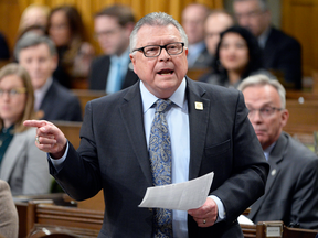 Public Safety Minister Ralph Goodale during question period.