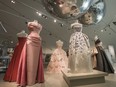The Christian Dior gowns on display in the ROM exhibit are ravishing.
