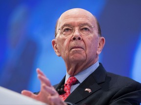 U.S. Commerce Secretary Wilbur Ross, at the Confederation of British Industry (CBI) Annual Conference in London on Nov. 6, 2017.