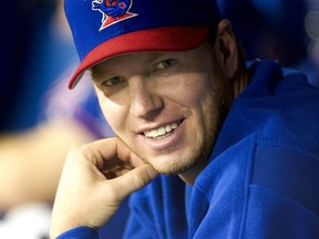 Roy Halladay is shown during his time with the Toronto Blue Jays in 2003.