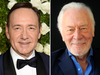 Kevin Spacey, left, and  Christopher Plummer.