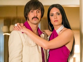 Milo Ventimiglia, Mandy Moore in this week's This Is Us.
