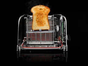 Toaster cutaway